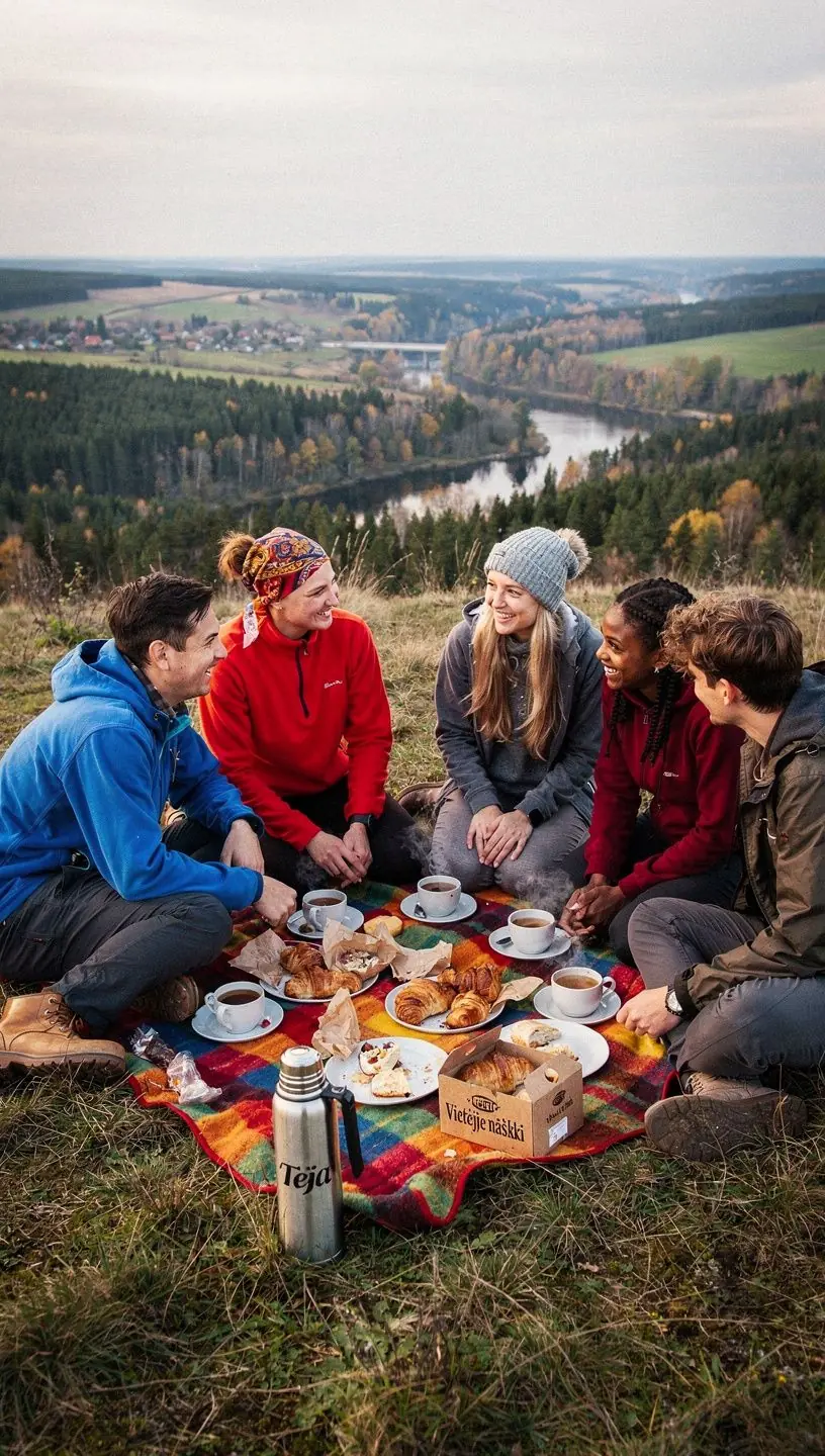 Dabas rezervāts ar dažādām augu sugām un dzīvnieku pēdām.